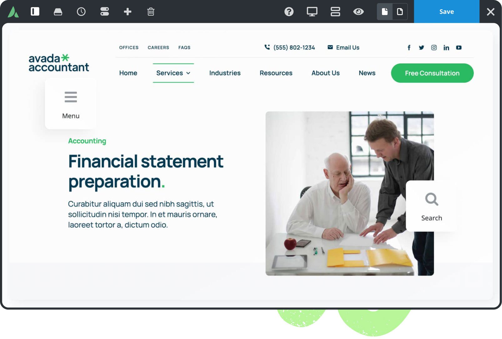 thiết kế web doanh nghiệp