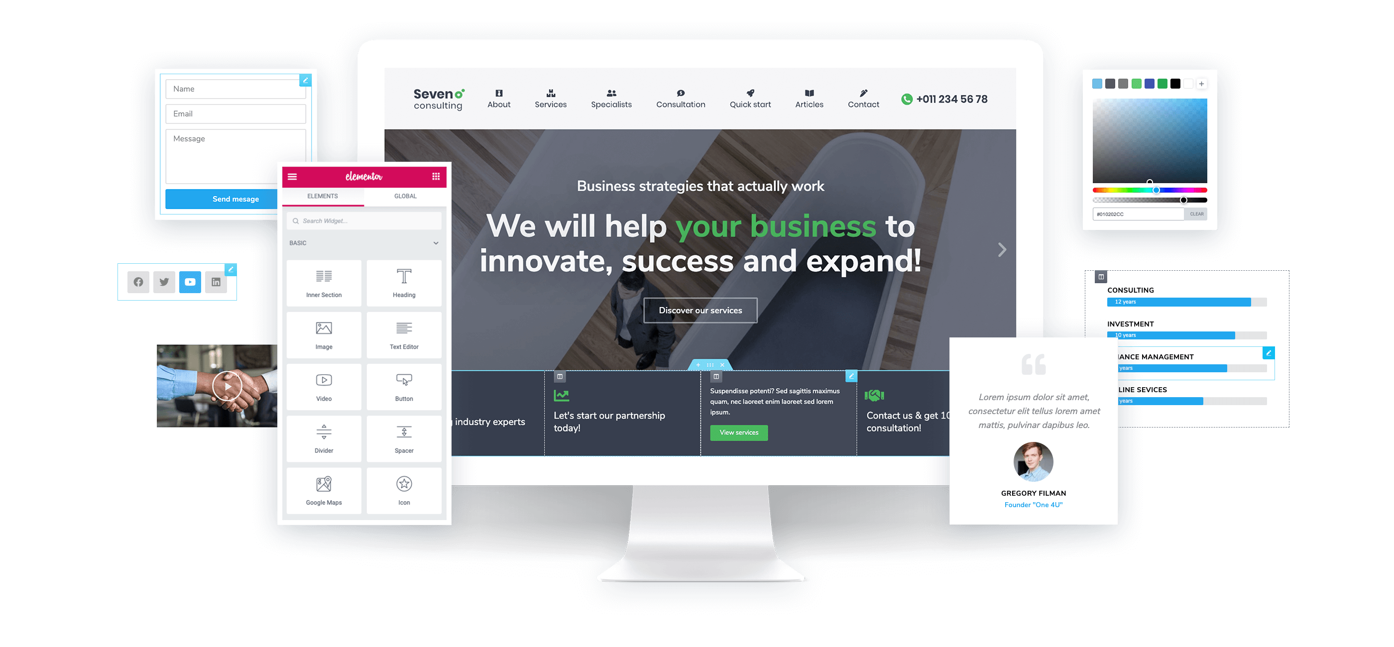 thiết kế web doanh nghiệp