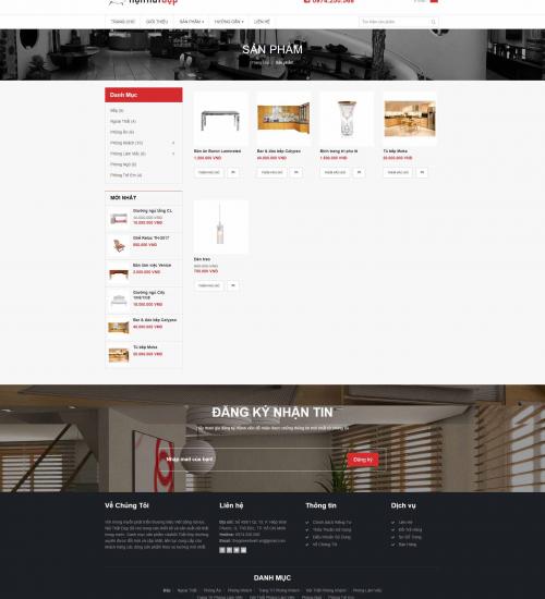 Thiết kế website xây nhà